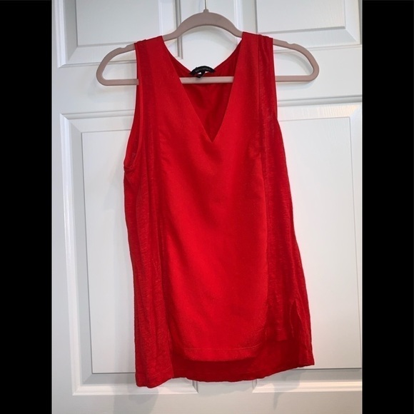 Banana Republic Red Tank Blouse - Picture 1 of 3
